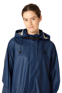 Rain71 Estate Blue Mid-Length Raincoat