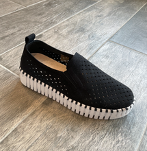 Load image into Gallery viewer, Black Tulip C1002 Slip On Shoe
