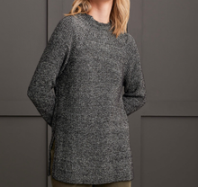 Load image into Gallery viewer, Black Mock Neck Knit Sweater
