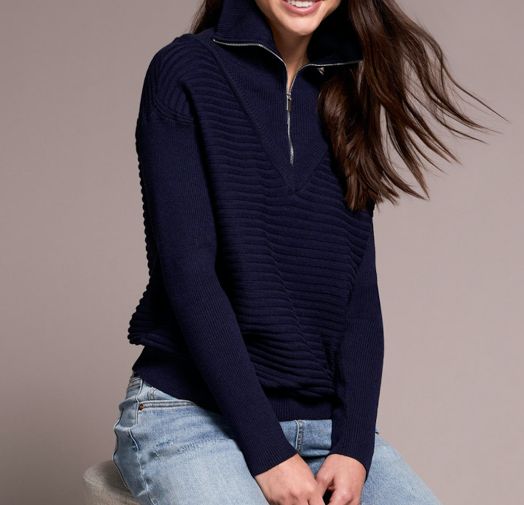 Nightfall Knit 1/4 Zip Sweater