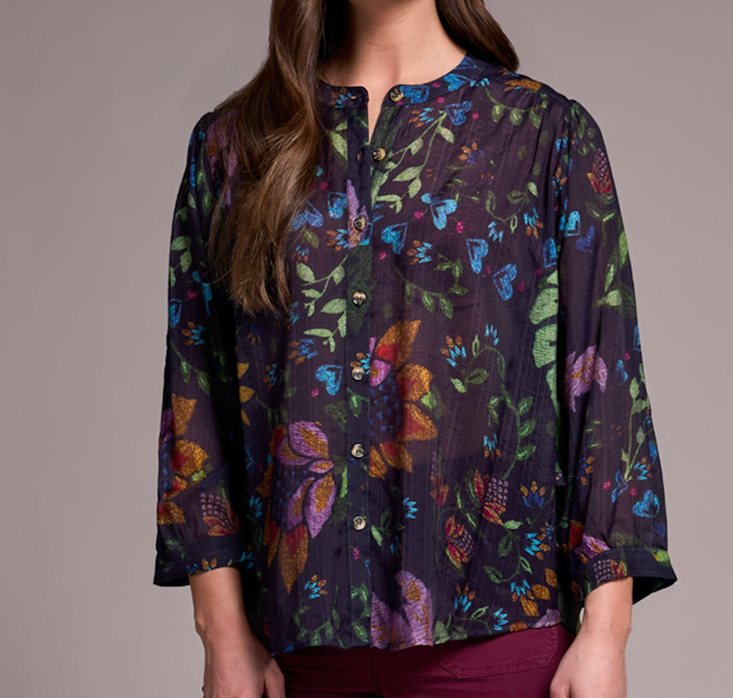 TF- Night Fall Printed Blouse