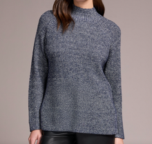 Load image into Gallery viewer, H. Nightfall Knit Mock Neck Sweater
