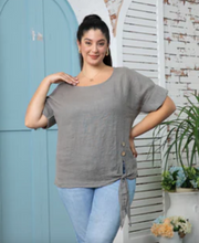 Load image into Gallery viewer, Lena&#39;s Linen Elegance Top
