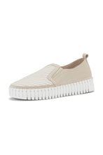 Load image into Gallery viewer, IJ- Kit &amp; White Printed Tulip 3876 Platform Slip On Shoe
