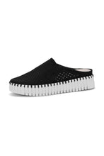 Load image into Gallery viewer, Black Tulip3886 Back-Less Slip On Shoe
