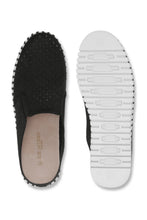 Load image into Gallery viewer, Black Tulip3886 Back-Less Slip On Shoe
