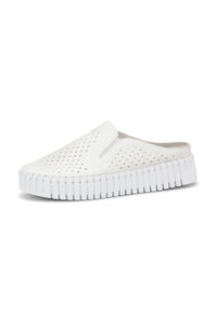 White Tulip3886 Back-Less Slip On Shoe