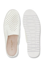 Load image into Gallery viewer, White Tulip3886 Back-Less Slip On Shoe
