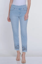 Load image into Gallery viewer, Sequin Embroidered Indigo Jeans
