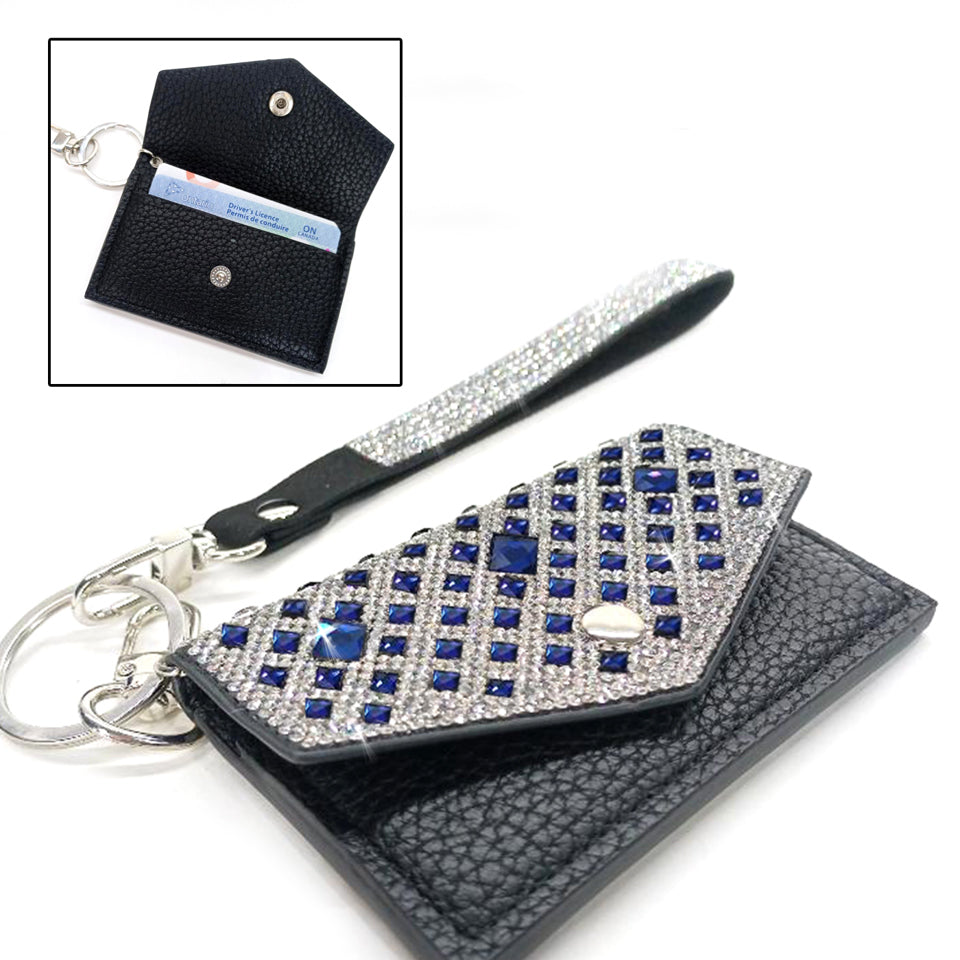 Bling Keychain Card Purse
