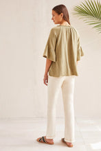 Load image into Gallery viewer, Cactus Cotton Raglan Sleeve Blouse

