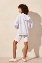 Load image into Gallery viewer, TF- White French Terry Contrast Stitch Hoody
