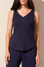 Load image into Gallery viewer, TF- Nautical Cotton Ribbed Tank
