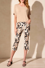 Load image into Gallery viewer, TF- Pebble Printed Button Side Pull On Pant
