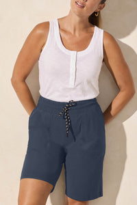 Deep Blue Performance Shorts