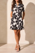Load image into Gallery viewer, Floral Printed Button Down Polo Dress
