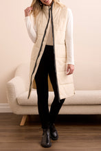 Load image into Gallery viewer, TF- Moonstone Long Puffer Vest
