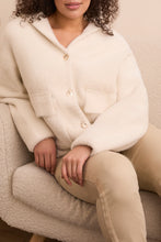 Load image into Gallery viewer, TF- Moonstone Hooded Button Front Sweater
