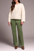 Load image into Gallery viewer, Loose Fit Cable Knit Sweater In H.Cream
