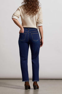 Deep Indigo Audrey Straight Leg Jean