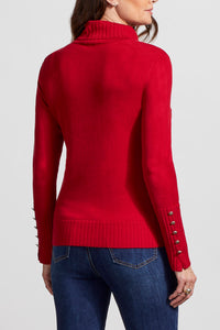 Earth Red Long Sleeve Turtle Neck