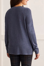 Load image into Gallery viewer, Sapphire V-Neck Hailey Sweater
