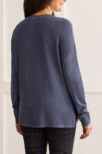 Sapphire V-Neck Hailey Sweater