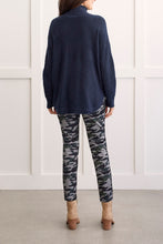 Load image into Gallery viewer, Sapphire Textured Mock Neck Sweater
