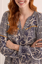 Load image into Gallery viewer, Sapphire Printed Blouse
