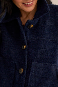 Sapphire Button Front Jacket