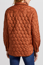 Load image into Gallery viewer, Metallic Mocha Quilted Jacket
