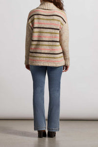 TF- Amanda Printed Turtleneck Sweater