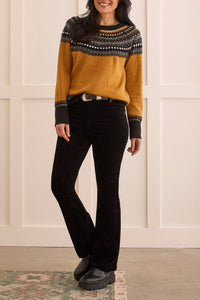 Mairgold Fair Isle Printed Sweater