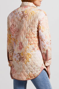 Roseblush Plush Quilted Shacket