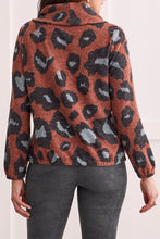 Load image into Gallery viewer, Copper Leo Cowl Neck Sweater
