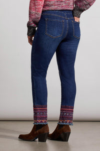 Bloom Moon Embroidered Jean