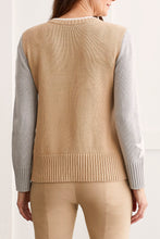 Load image into Gallery viewer, TF- Neutral Star Knit Sweater
