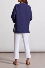 Load image into Gallery viewer, Jet Blue 3/4 Sleeve Raglan Tunic
