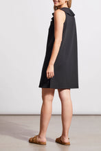 Load image into Gallery viewer, Lace Up Ruffle Cap Sleeve Aline Dress
