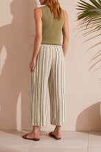 Load image into Gallery viewer, Cactus Striped Linen Flowy Pant

