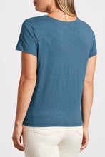 Load image into Gallery viewer, Atlantic Short Sleeve Knot Front Top

