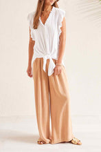Load image into Gallery viewer, TF- White Frills Wear 2 Ways Tunic/Dress
