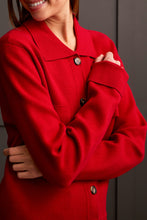 Load image into Gallery viewer, Scarlet Collared Cardigan
