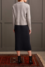 Load image into Gallery viewer, Grey Mix Collared Cardigan
