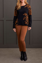 Load image into Gallery viewer, Walnut Reversible Crew Neck Sweater
