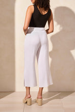 Load image into Gallery viewer, TF- White Gauze Wide Leg Pant
