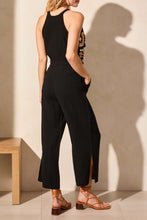 Load image into Gallery viewer, TF- Black Gauze Wide Leg Pant
