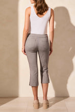 Load image into Gallery viewer, TF- Jet Blue Printed Button Side Pull On Pant
