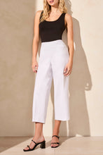 Load image into Gallery viewer, White Pull On Flatten It Straight Leg Pant
