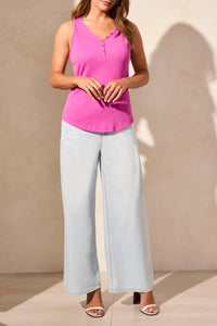 Orchid Sky Cotton Ribbed Tank